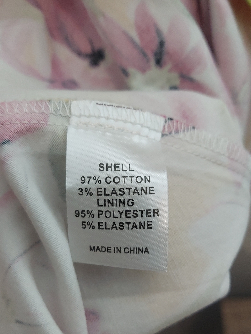 Sleeveless Pink Floral Fit-and-Flare Dress - Picture 12 of 13